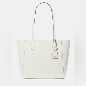 **NWT** KATE SPADE White Meringue Dana Large Tote Shoulder Bag